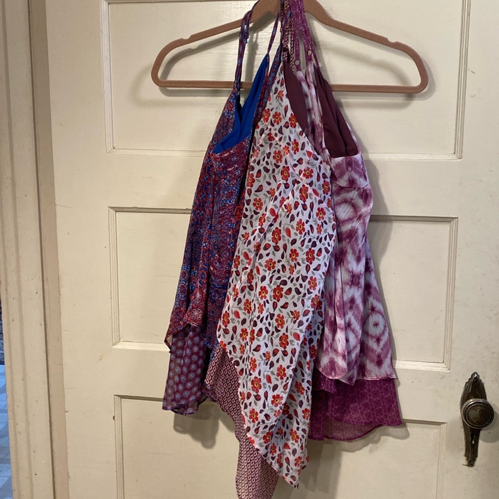 Lot of cute summer tops. Faded Glory. Size XL